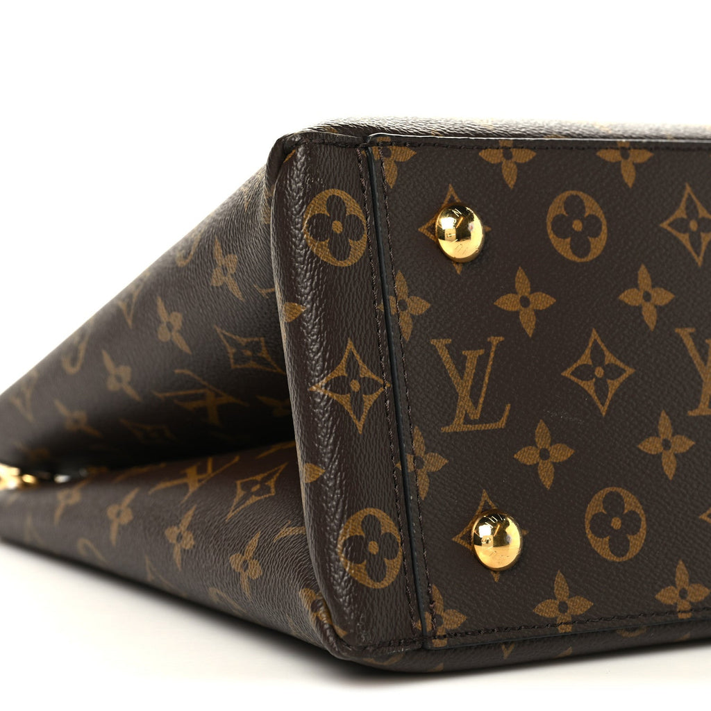 Louis Vuitton Monogram Flower Tote Black