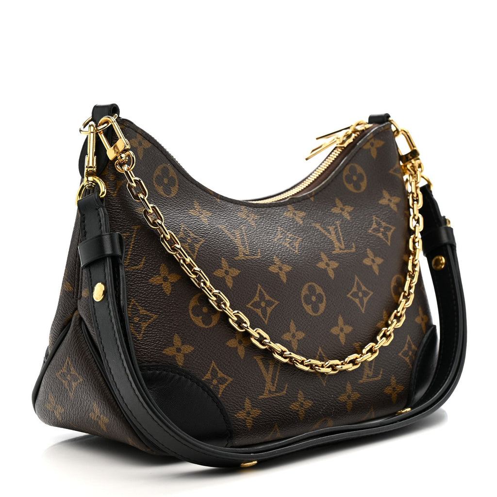 Louis Vuitton Monogram Boulogne NM Black