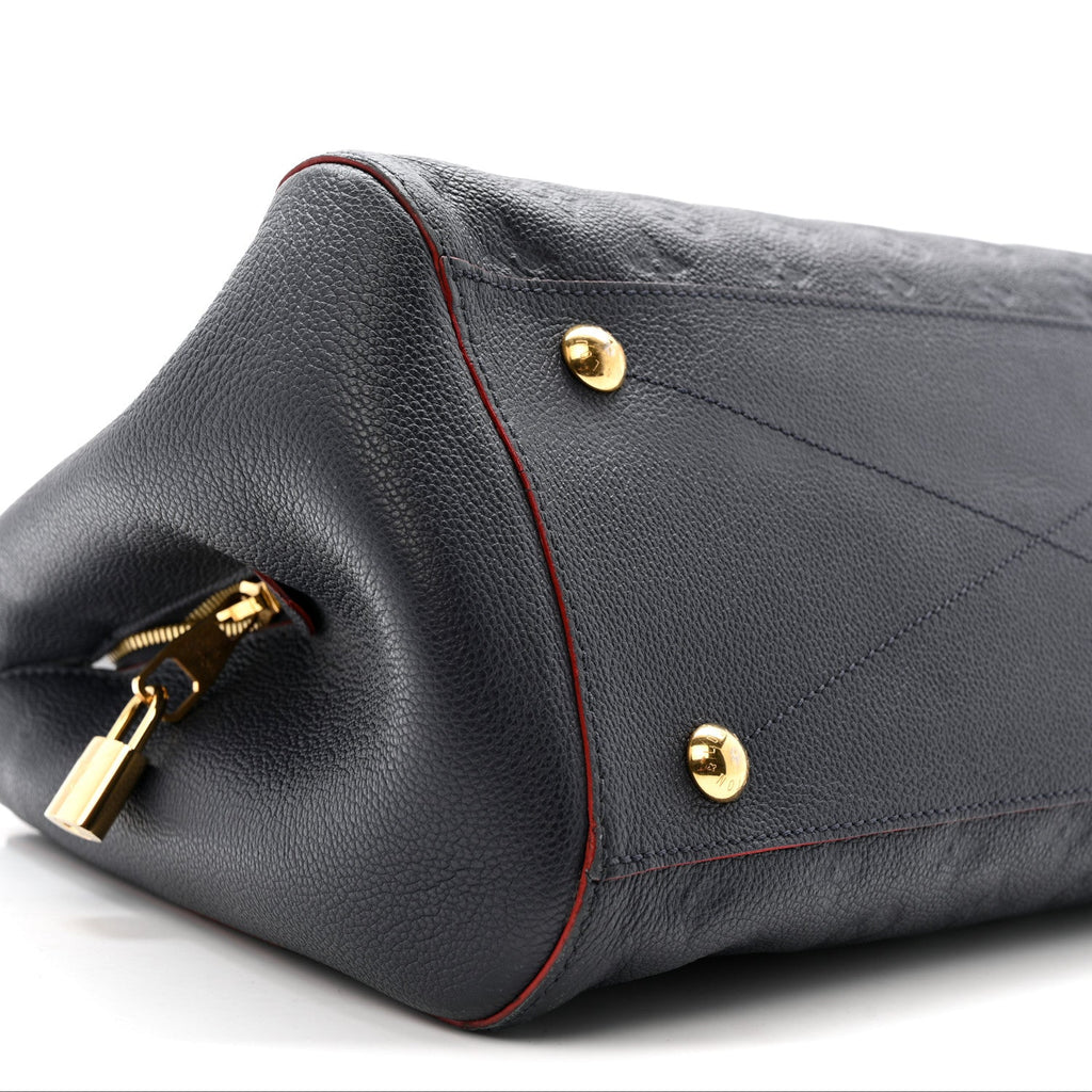 Louis Vuitton Empreinte Montaigne MM Marine Rouge