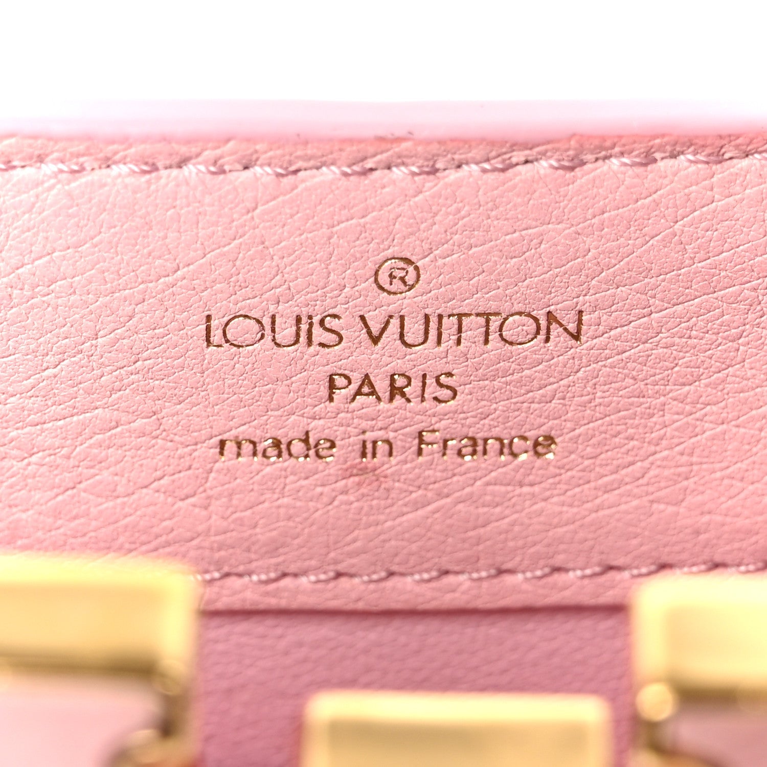 Louis Vuitton Ostrich Capucines Mini Pink