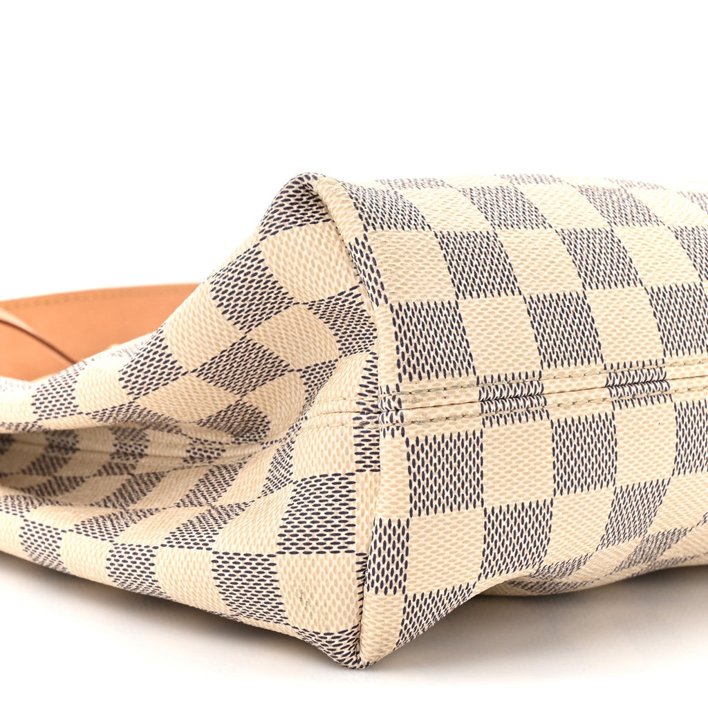 Louis Vuitton Damier Azur Graceful PM Rose Ballerine
