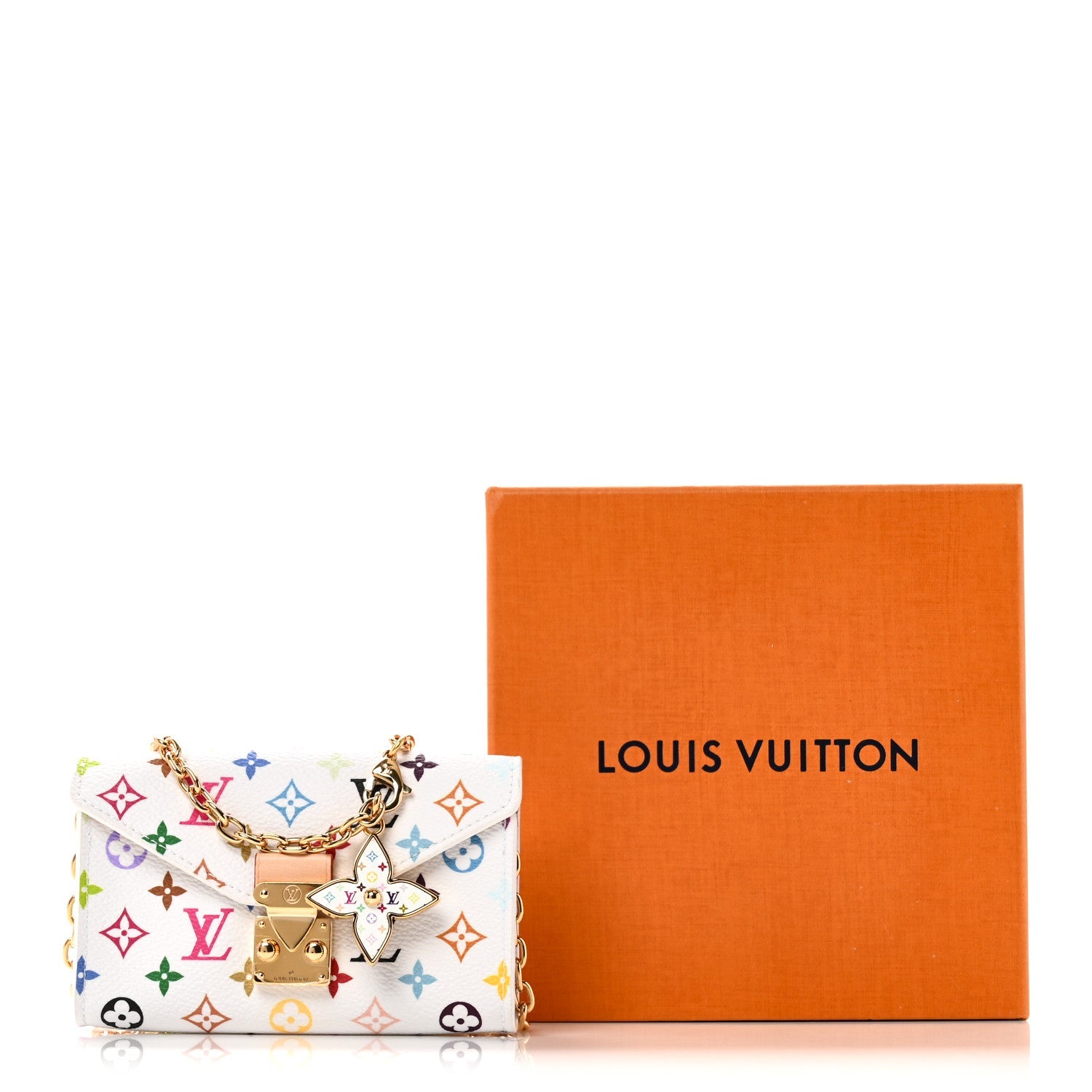 Louis Vuitton LV X TM Monogram Multicolor Pouch Metis Belt White