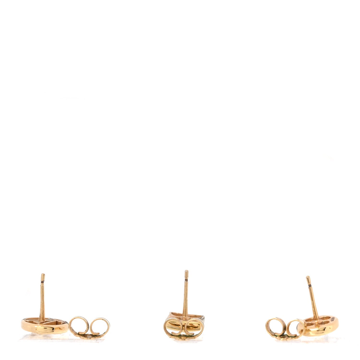 Louis Vuitton Metal Crazy In Lock Earrings Set Gold
