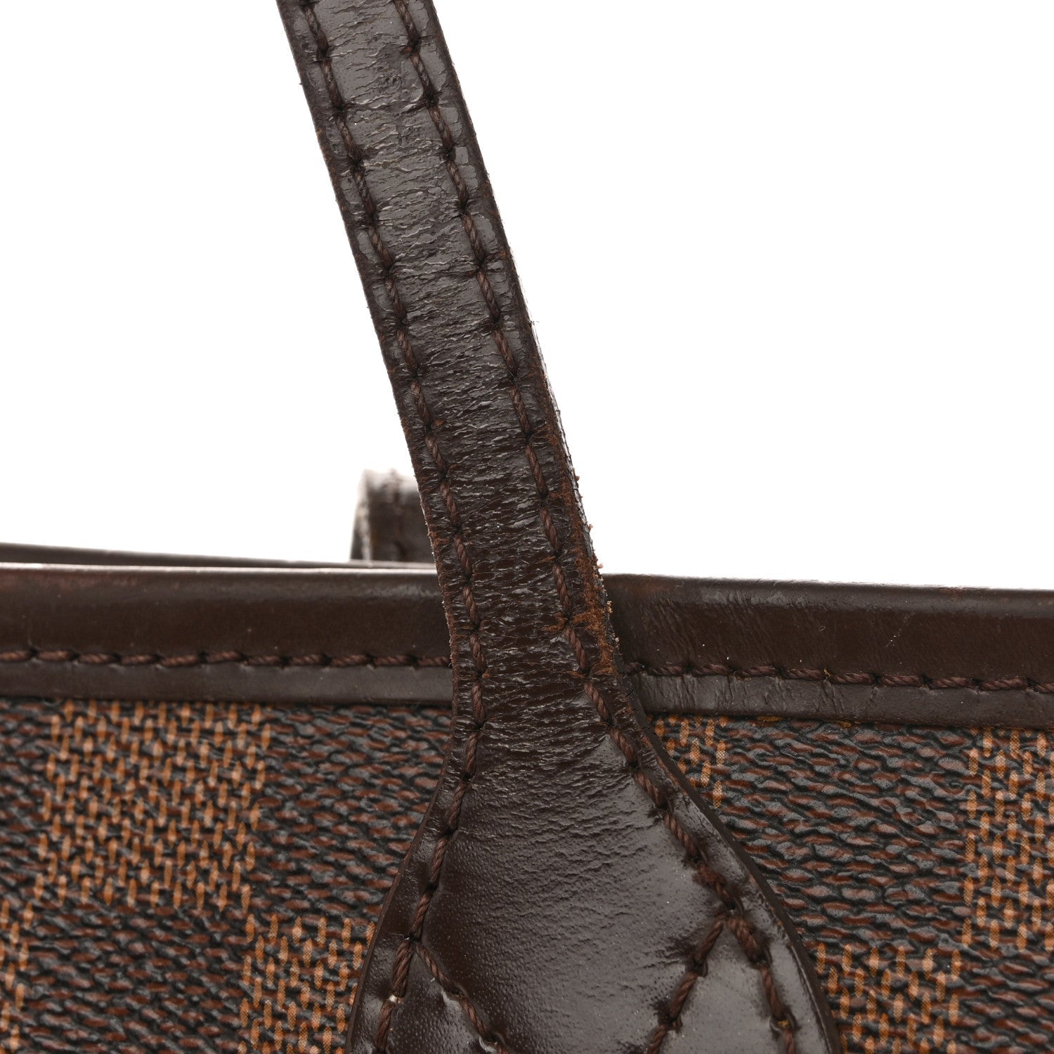 Louis Vuitton Damier Ebene Neo Neverfull MM Rose Ballerine