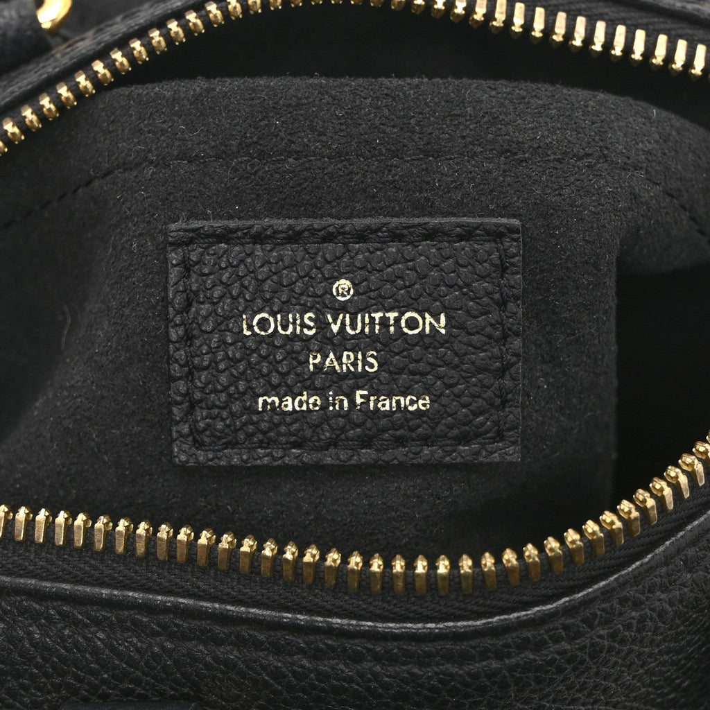 Louis Vuitton Empreinte Monogram Giant Papillon BB Black Beige