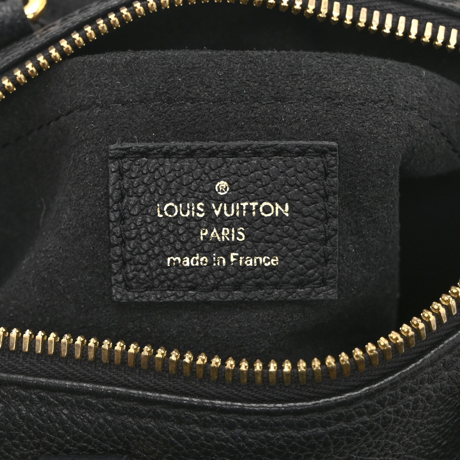 Louis Vuitton Empreinte Monogram Giant Papillon BB Black Beige