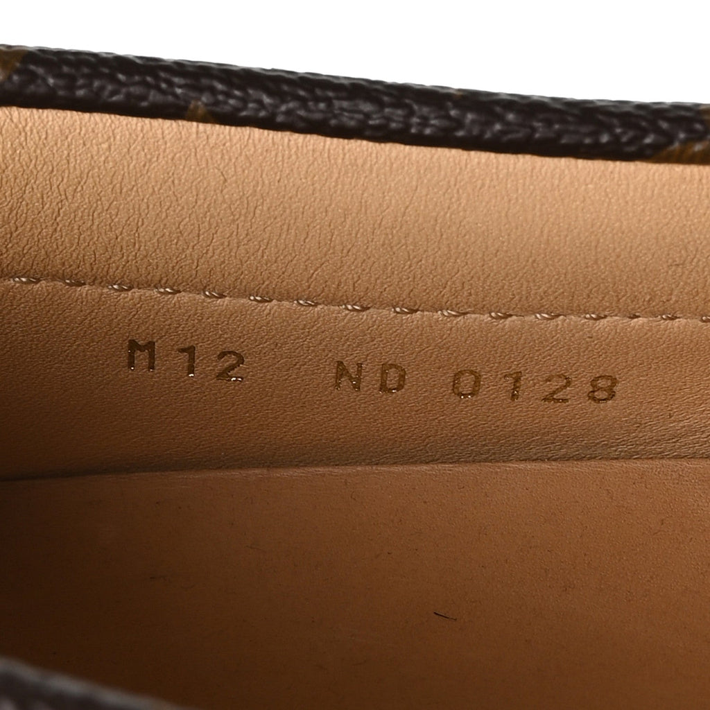 Louis Vuitton Monogram Mens Arizona Car Shoe Moccasin Loafers 12