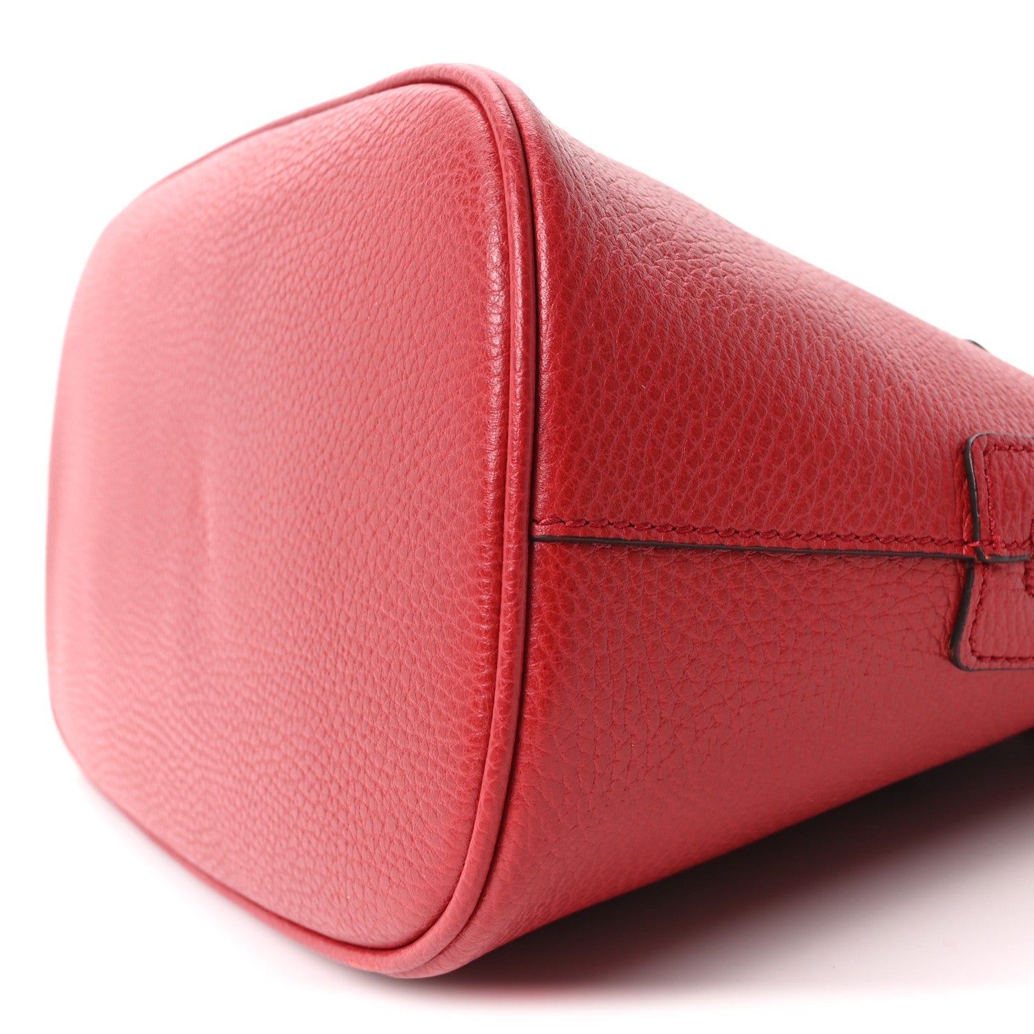 Gucci Dollar Calfskin Small GG Charm Dome Bag Red