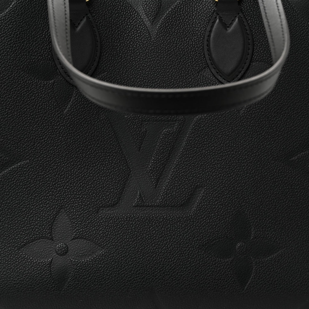 Louis Vuitton Empreinte Monogram Giant Onthego MM Black