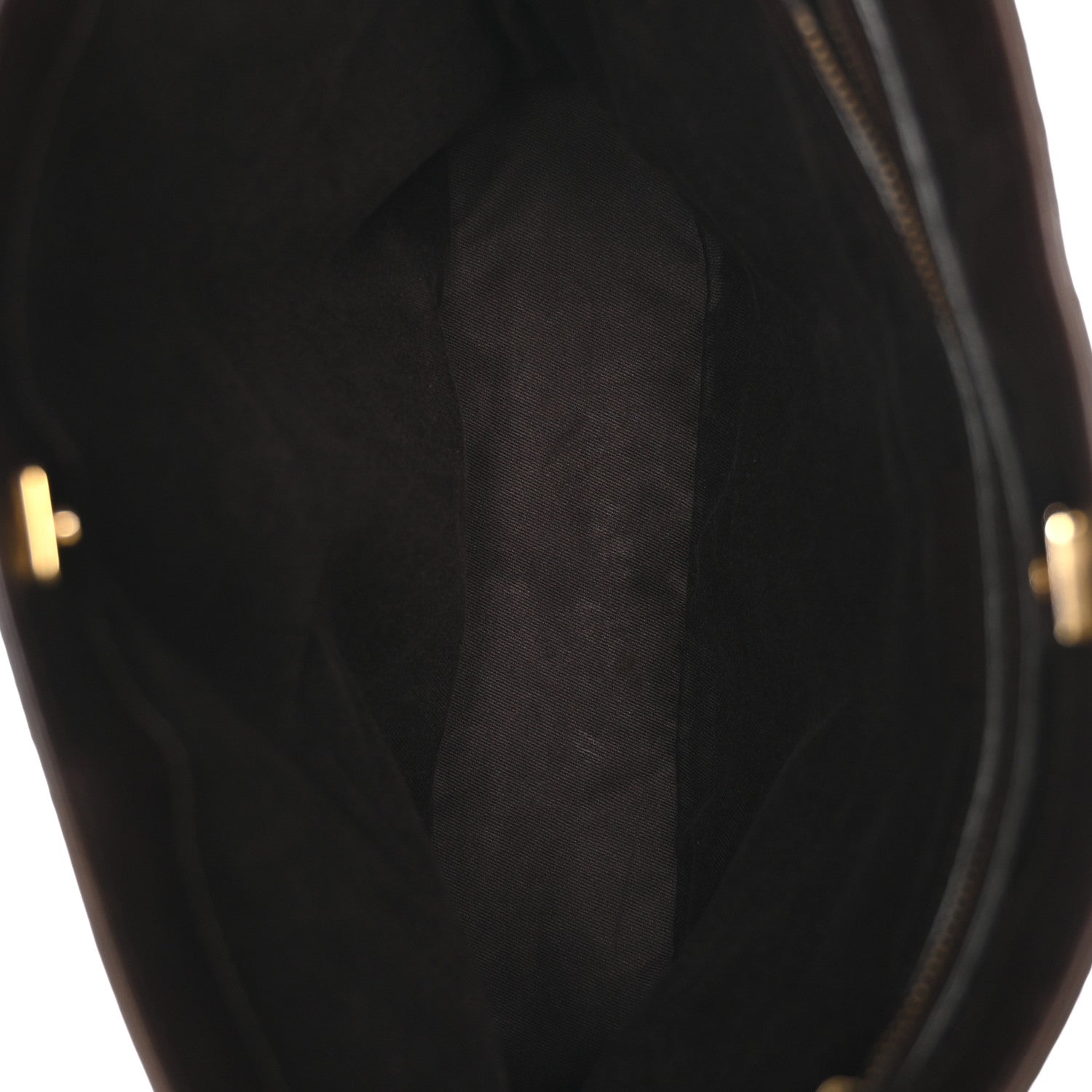 Gucci Monogram Braided Shoulder Bag Brown