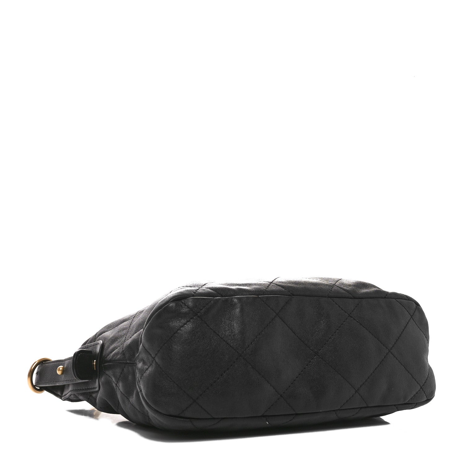 Chanel Calfskin Quilted Daily Hobo Black