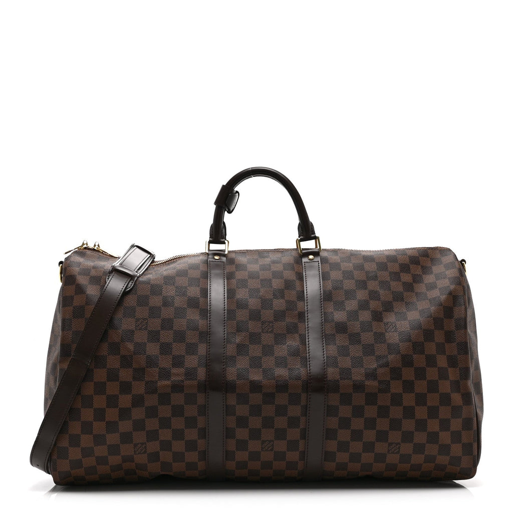 Louis Vuitton Damier Ebene Keepall Bandouliere 55