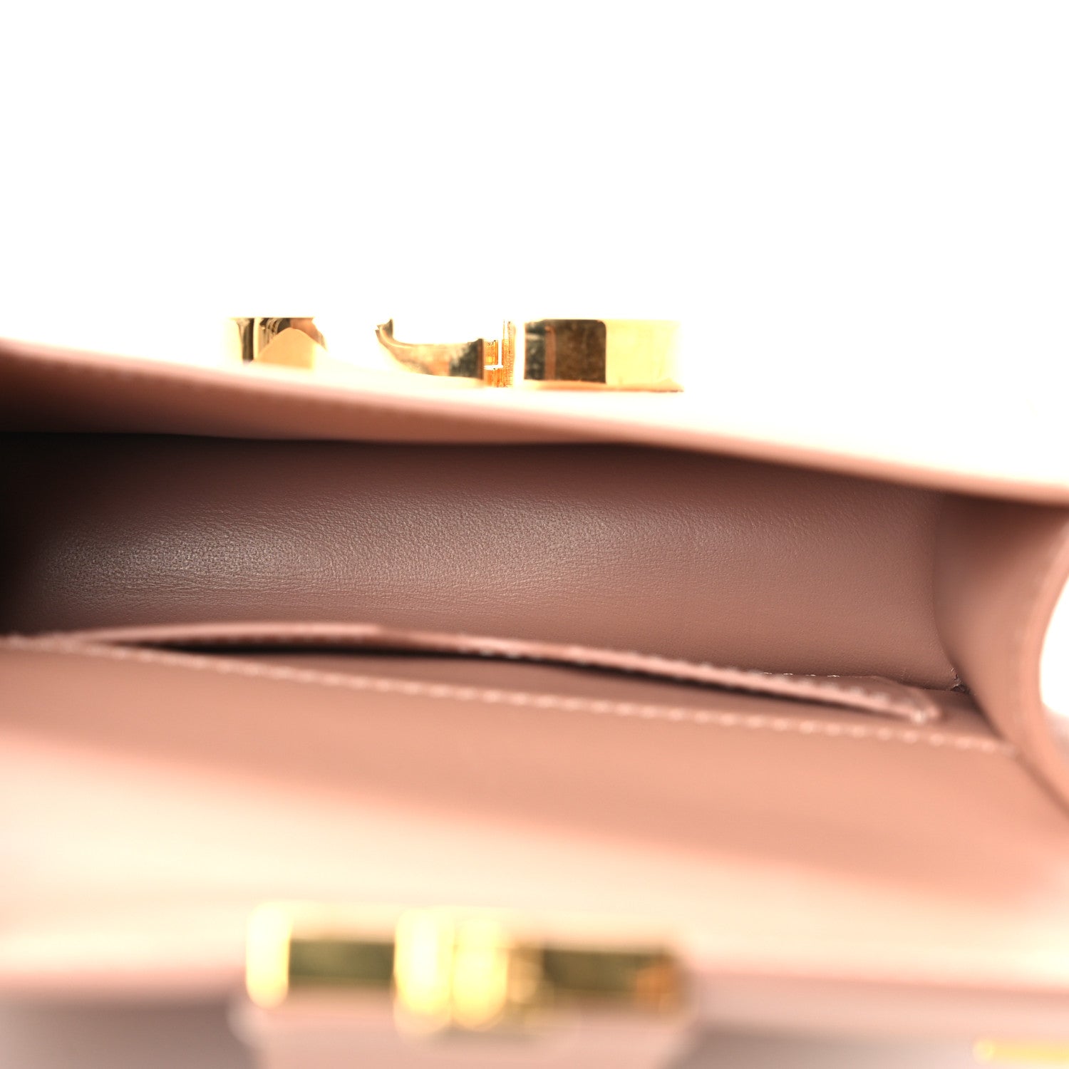 Christian Dior Box Calfskin Micro 30 Montaigne Flap Bag Rose Des Vents