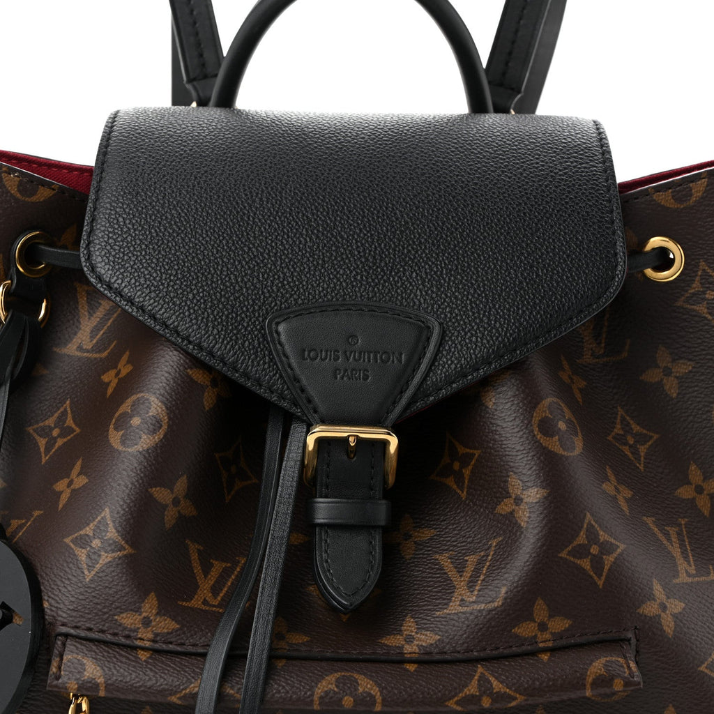 Louis Vuitton Monogram Montsouris PM Black