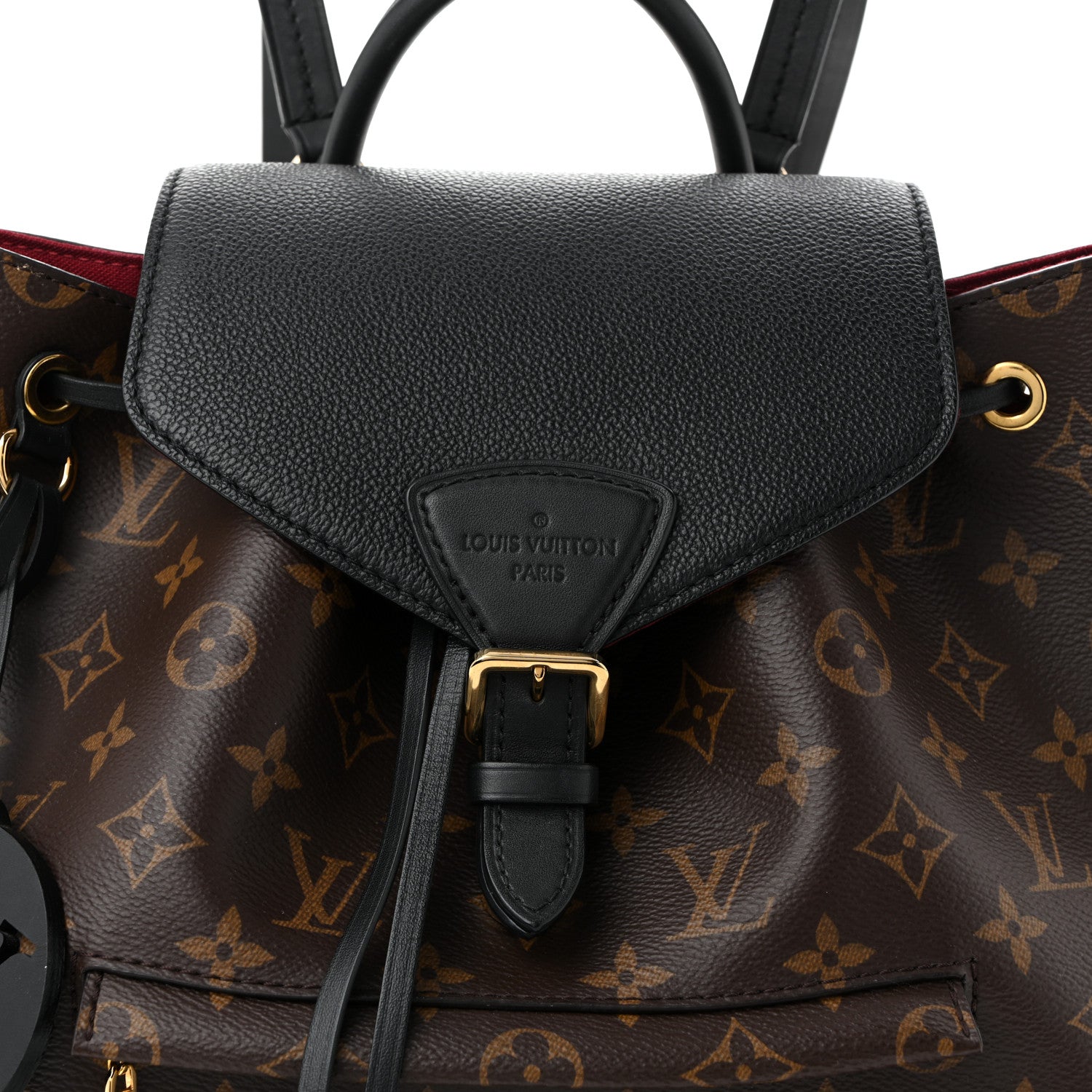 Louis Vuitton Monogram Montsouris PM Black