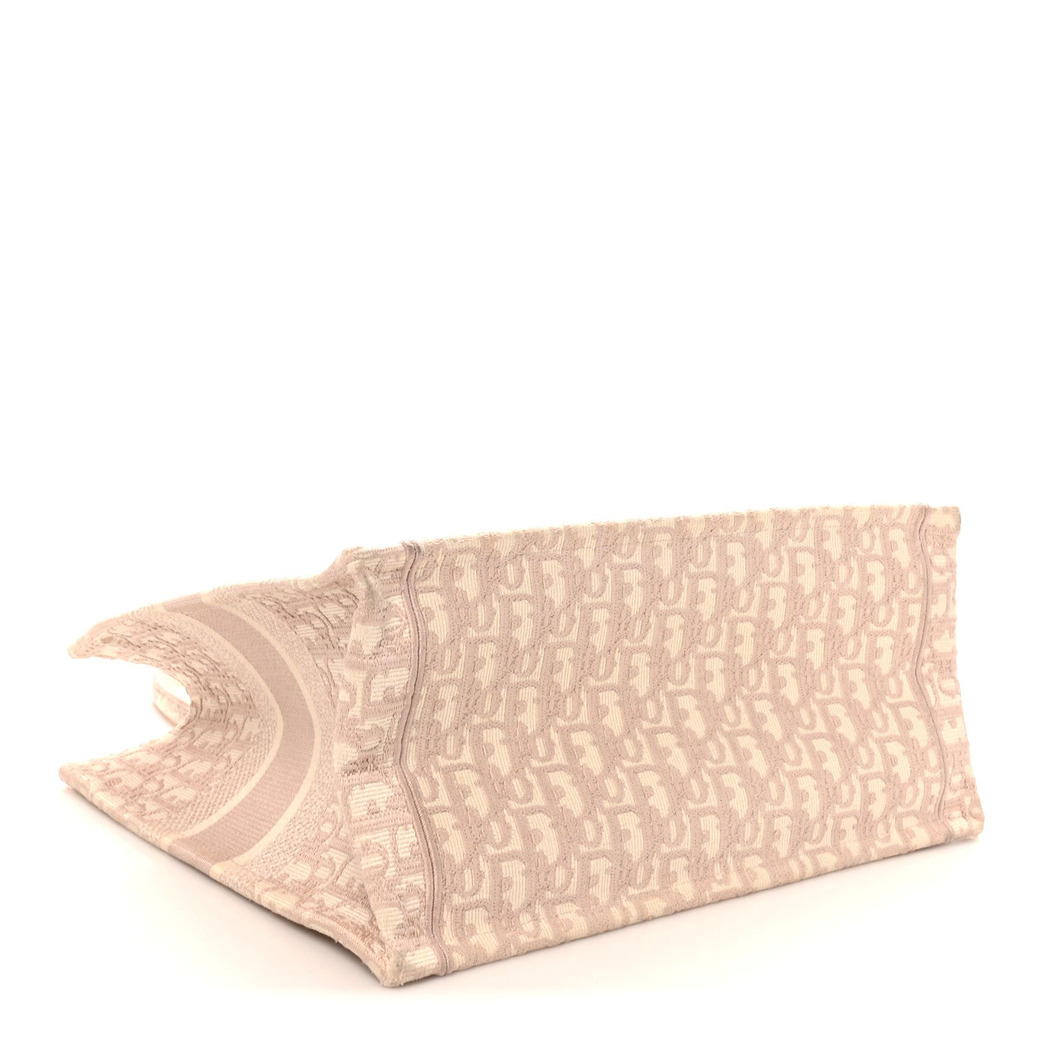 Christian Dior Oblique Medium Book Tote Rose Des Vents