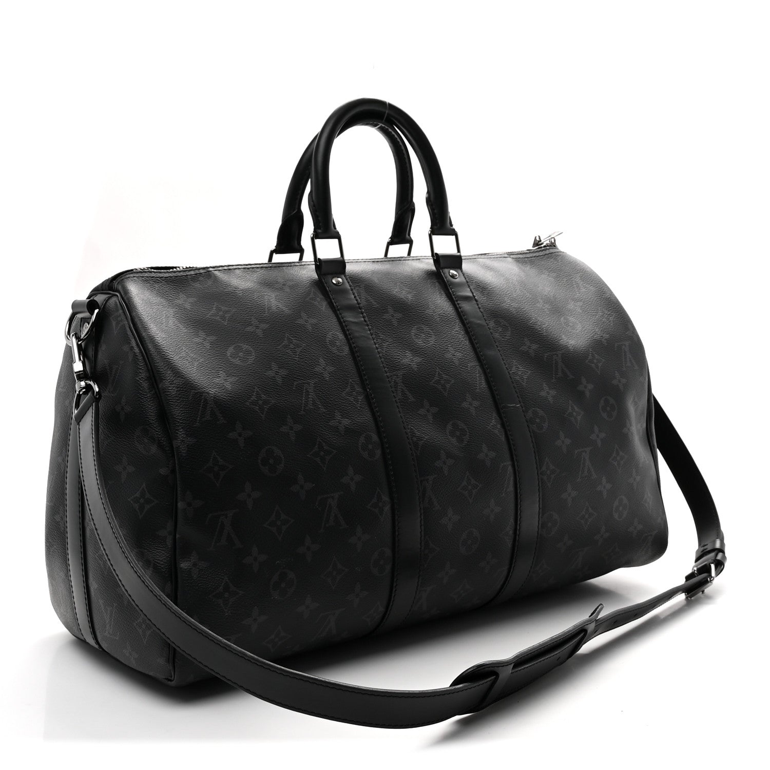 Louis Vuitton Monogram Eclipse Keepall Bandouliere 45