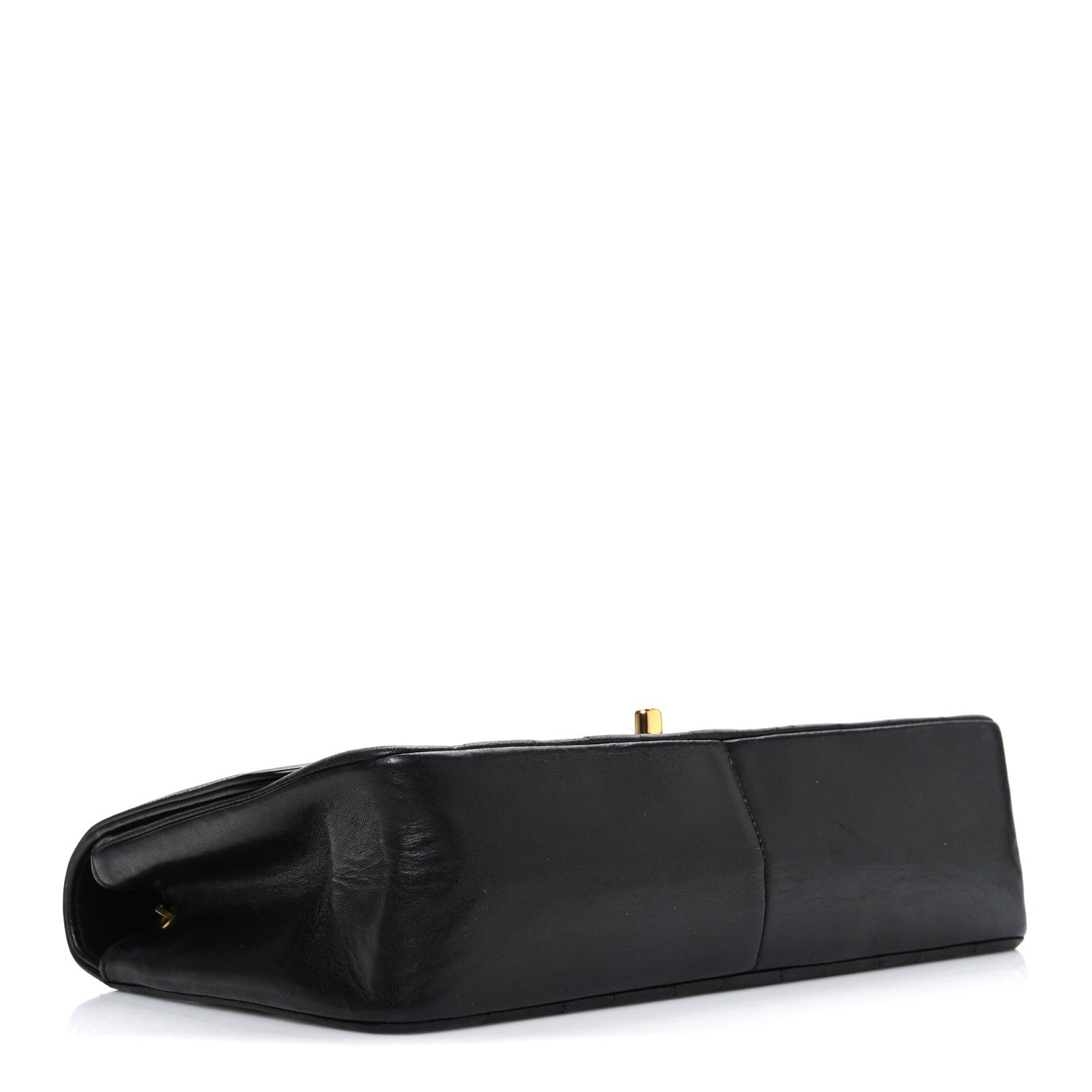 Chanel Lambskin Quilted Medium Single Flap Black