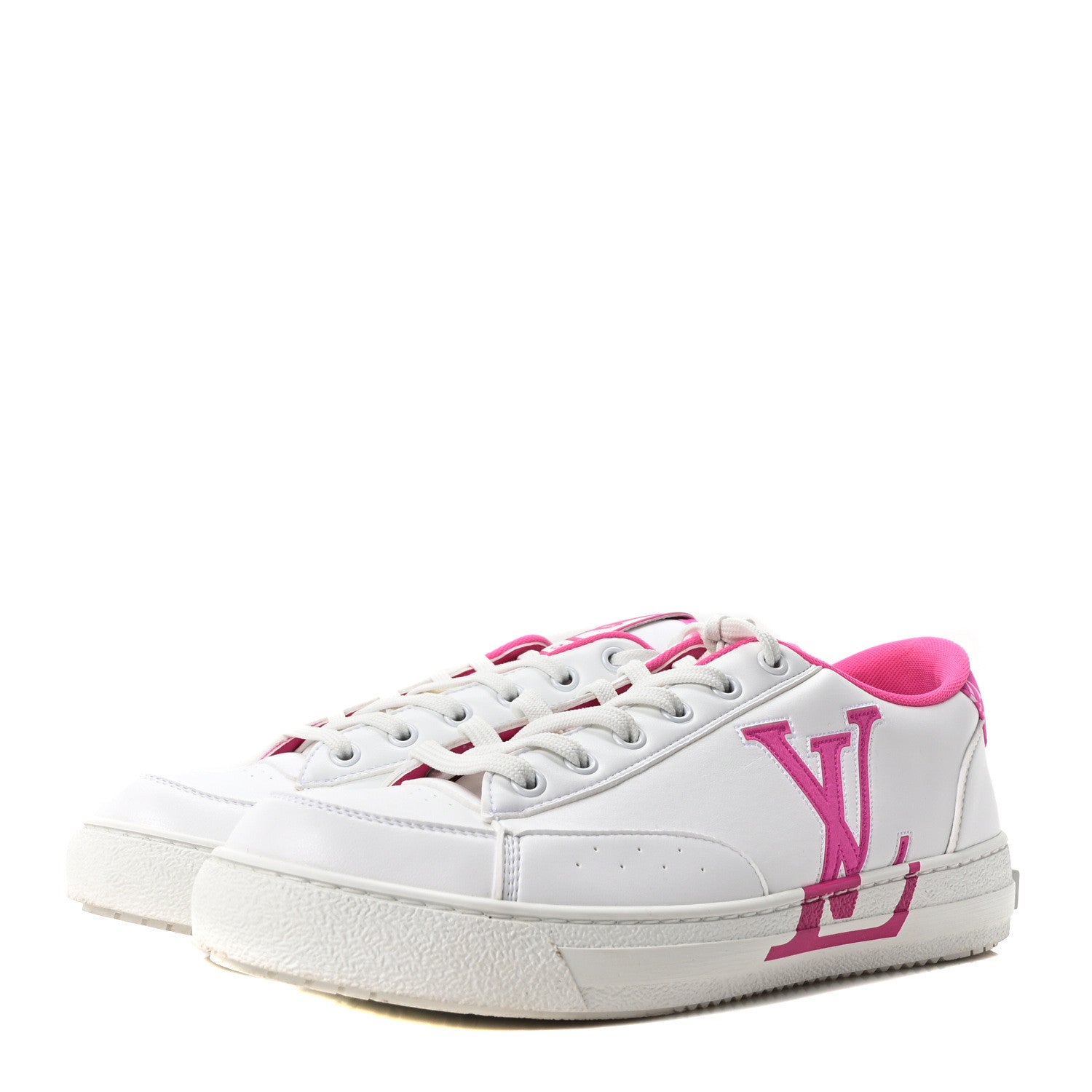 Louis Vuitton Calfskin Charlie Sneaker 41 Magenta