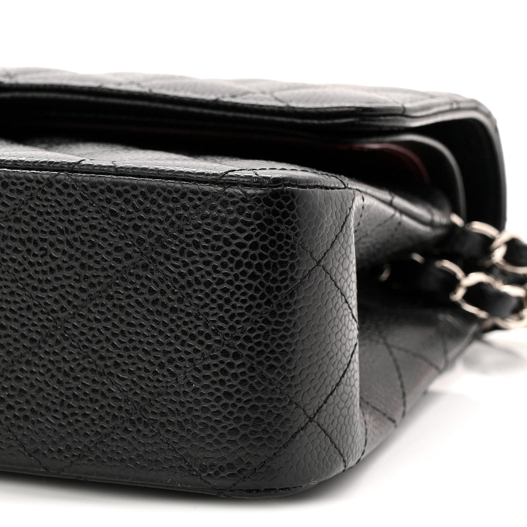 Chanel Caviar Quilted Medium Double Flap Black