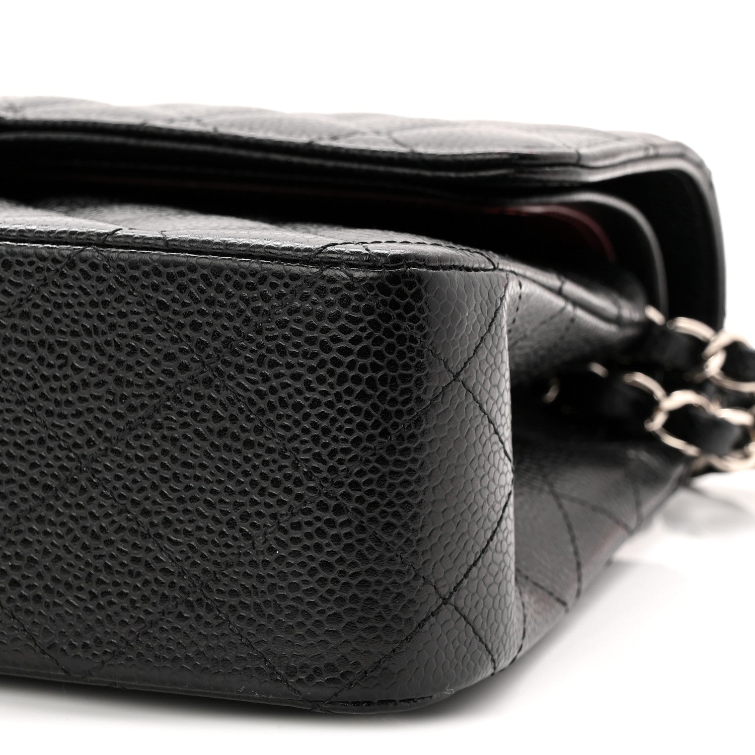 Chanel Caviar Quilted Medium Double Flap Black