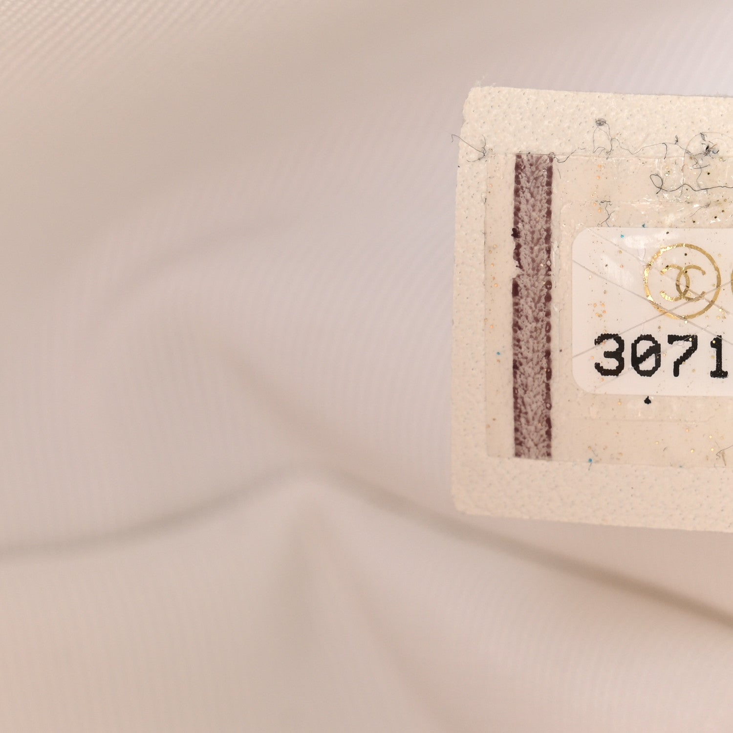 Chanel Calfskin Quilted Medium Bubbly Flap White