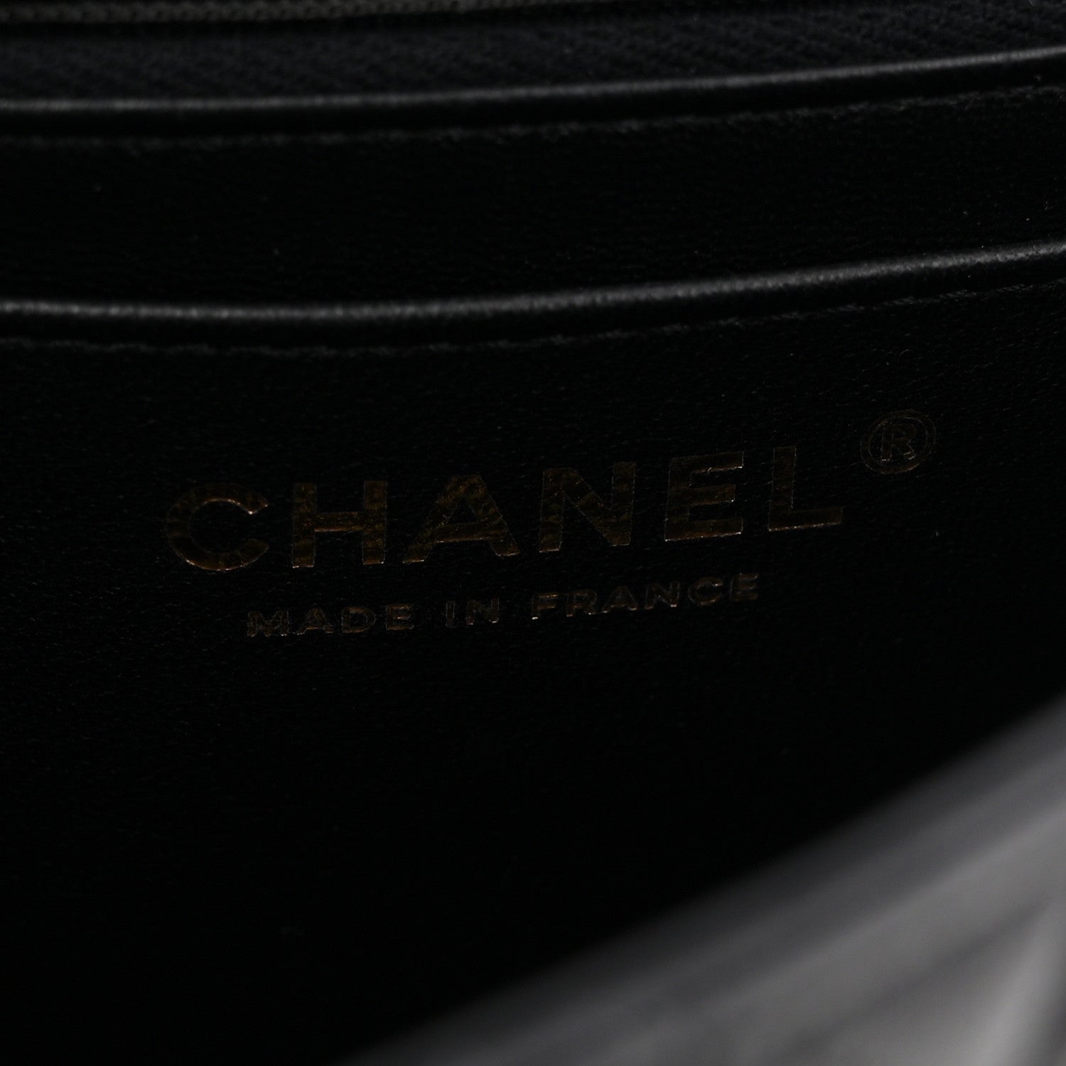 Chanel Lambskin Quilted Mini Square Flap Black