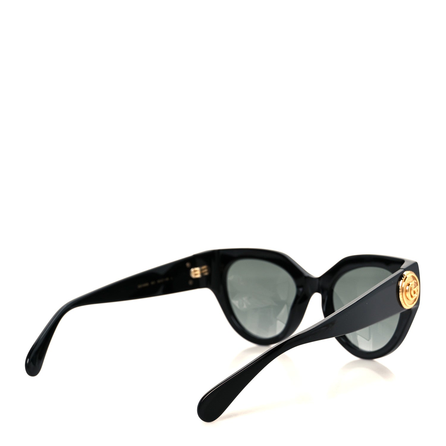 Gucci Acetate Cat Eye GG1408S Sunglasses Black