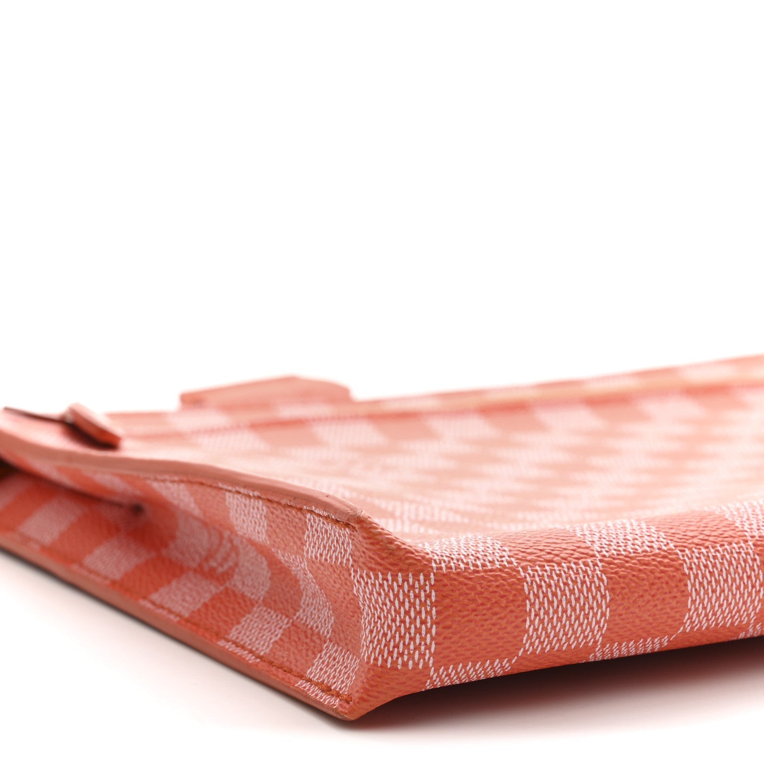 Louis Vuitton Damier Couleurs Kit Clutch Piment