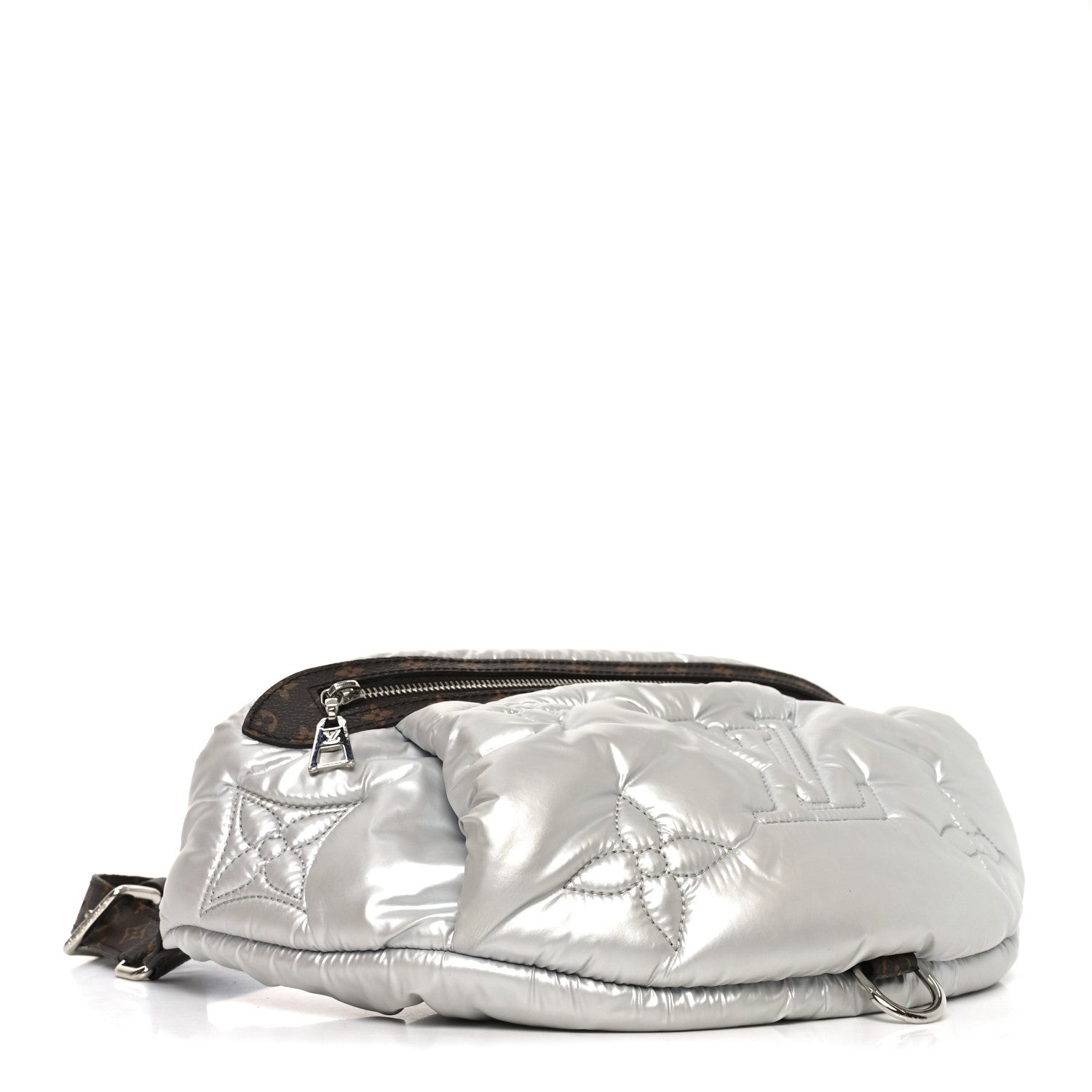 Louis Vuitton Econyl Monogram Pillow BumBag Silver