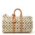 Louis Vuitton Monogram Craggy Keepall Bandouliere 45 Vanilla