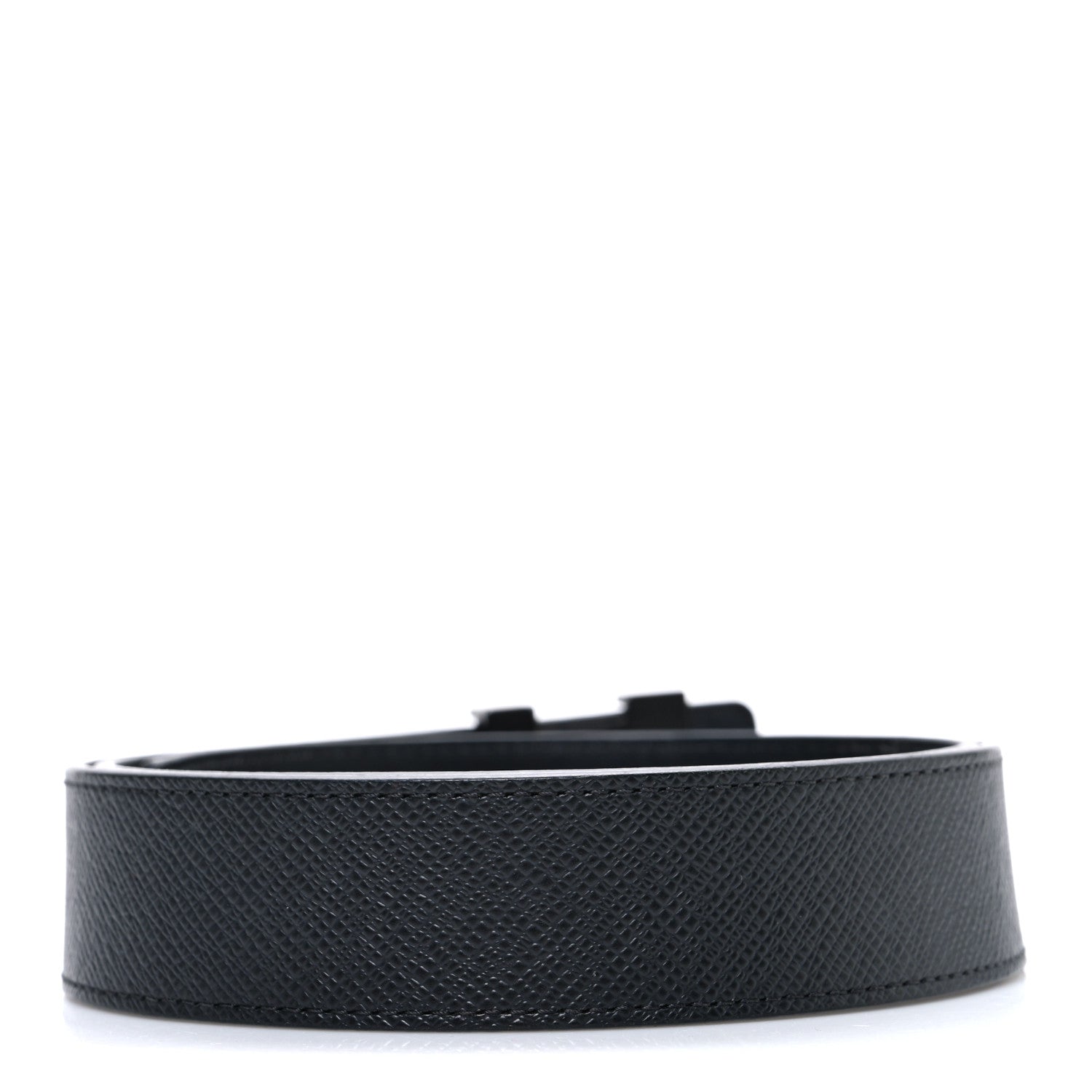 Louis Vuitton Taiga 35mm LV Initiales Belt 85 34 Ardoise