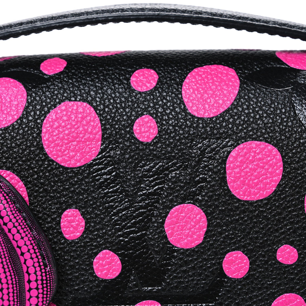 Louis Vuitton LV x YK Empreinte Monogram Giant Pochette Metis Black Fuchsia