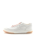 Calfskin Womens CC Sneakers 36 White Light Pink