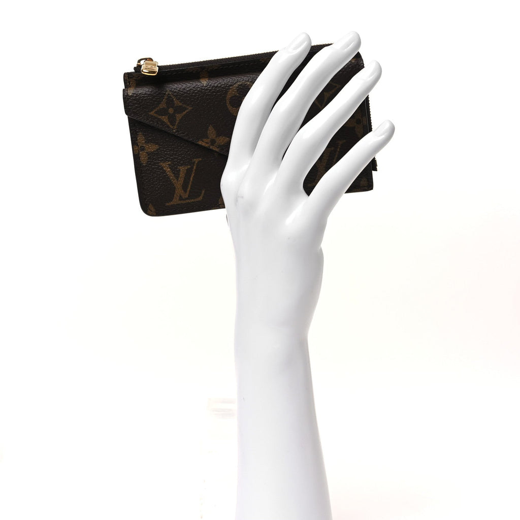 Louis Vuitton Monogram Recto Verso Card Holder Black