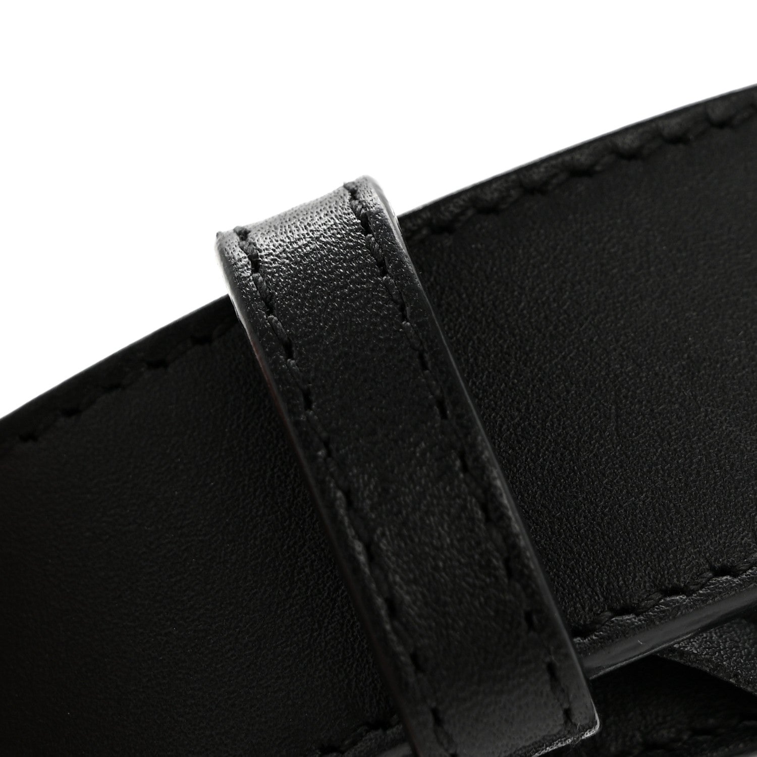 Gucci Calfskin Double G 30mm Belt 80 32 Black