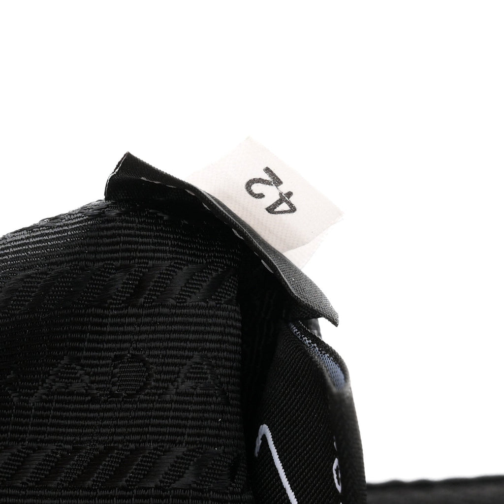 Prada Tessuto Nylon Saffiano Mini Re-Edition 2005 Bag Black