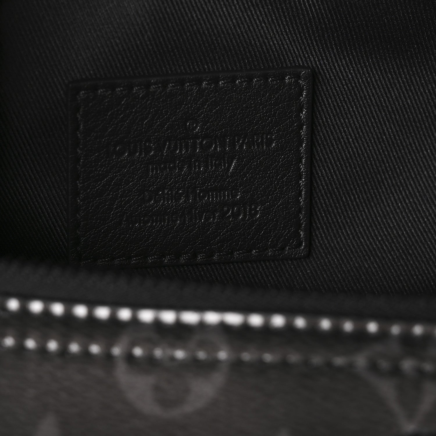 Louis Vuitton Monogram Eclipse Glaze Keepall Bandouliere 50