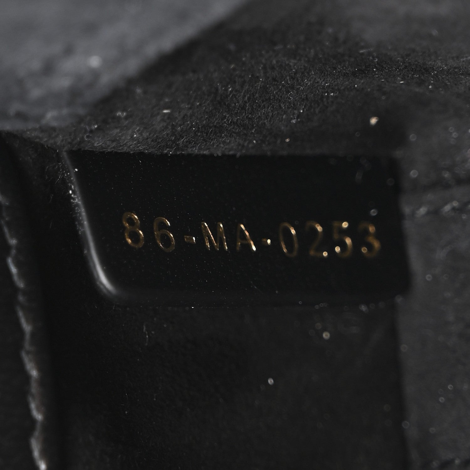 Christian Dior Lambskin Cannage Micro Lady D-Joy Black