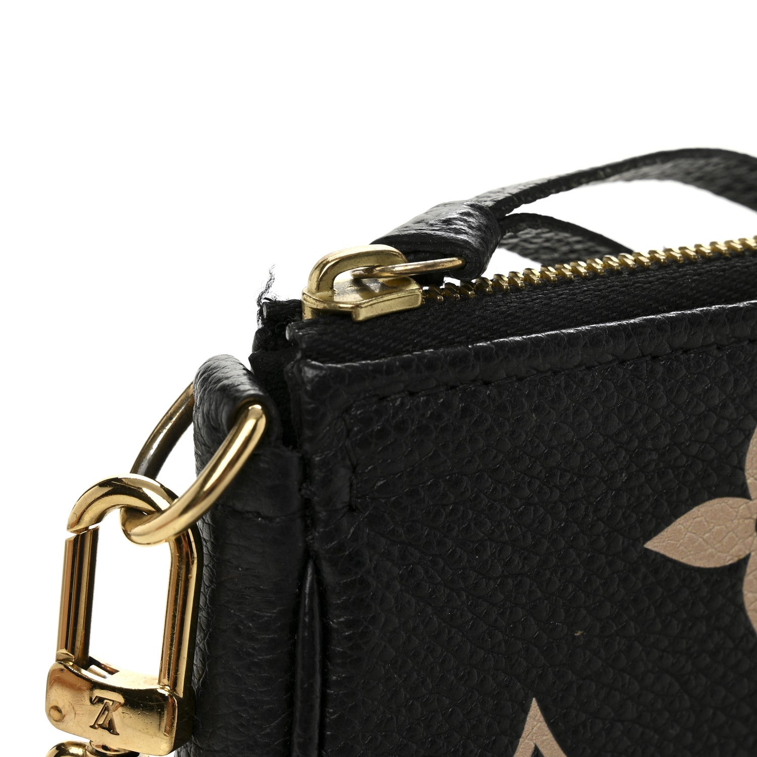 Louis Vuitton Empreinte Monogram Giant Mini Pochette Accessories Black