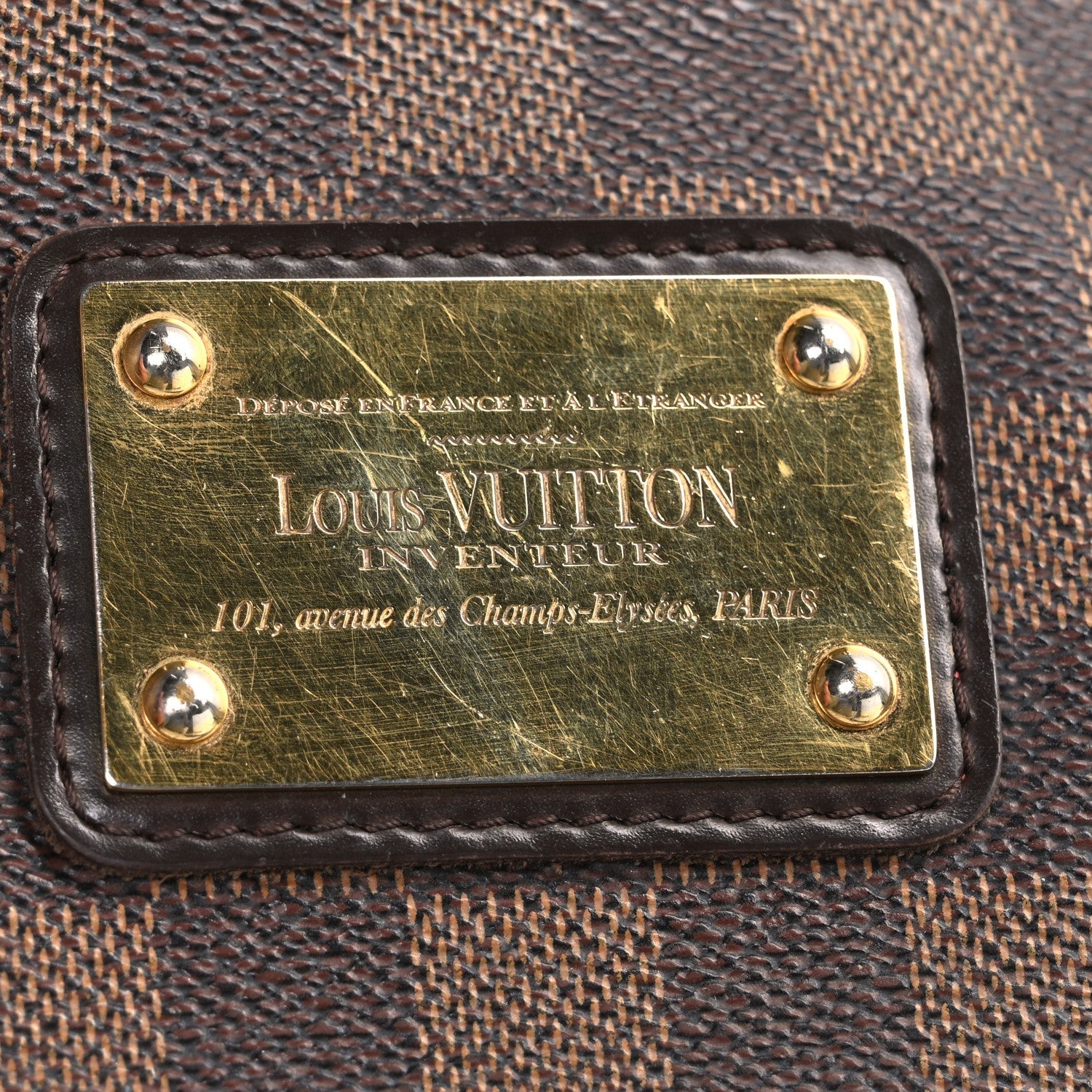 Louis Vuitton Damier Ebene Eva Clutch