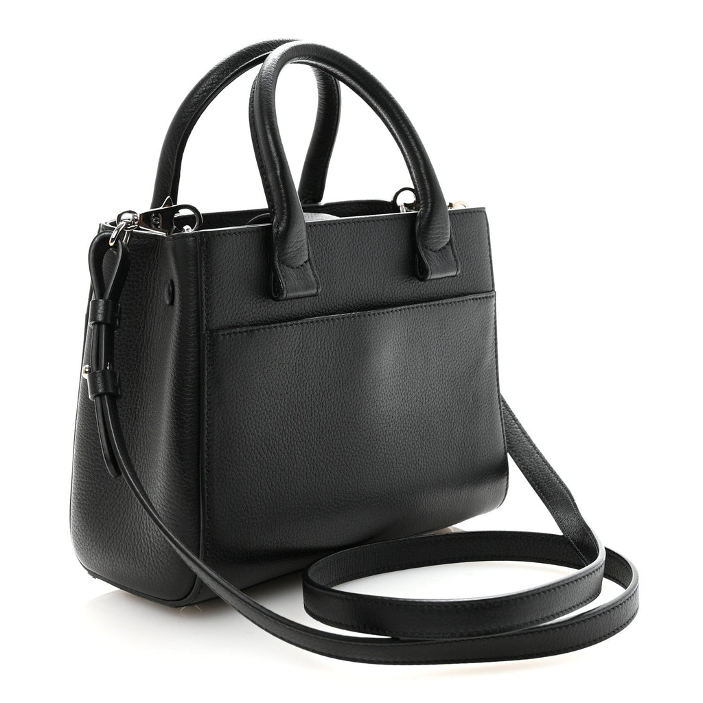Chanel Grained Calfskin Mini Neo Executive Shopper Tote Black