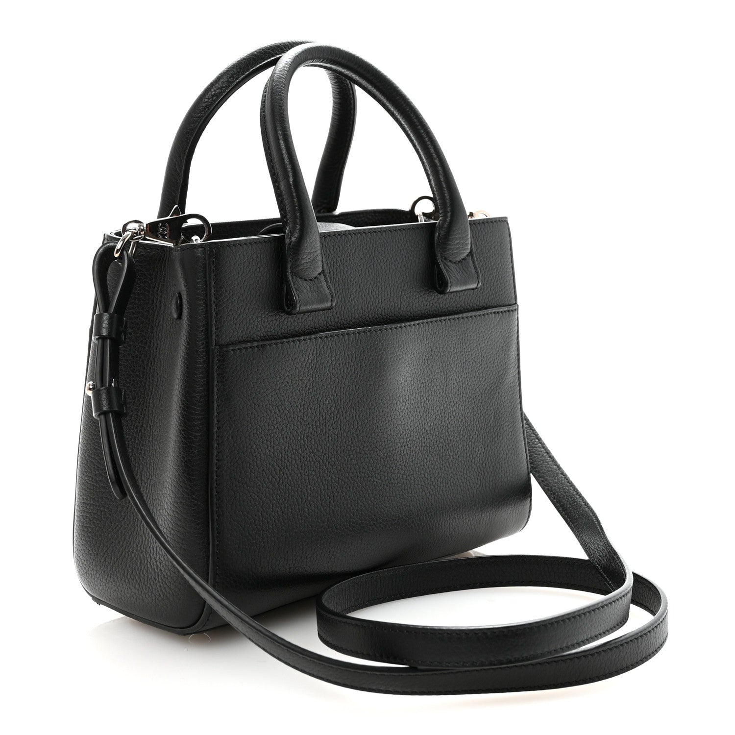Chanel Grained Calfskin Mini Neo Executive Shopper Tote Black