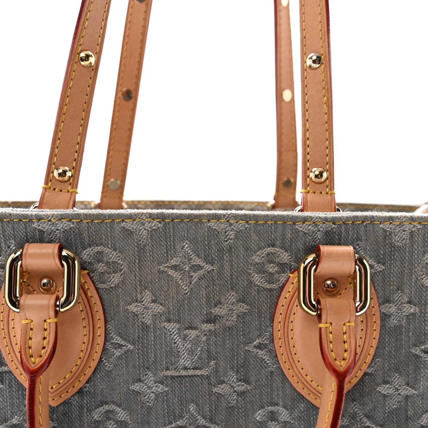 Louis Vuitton Monogram Denim Onthego MM Washed Grey