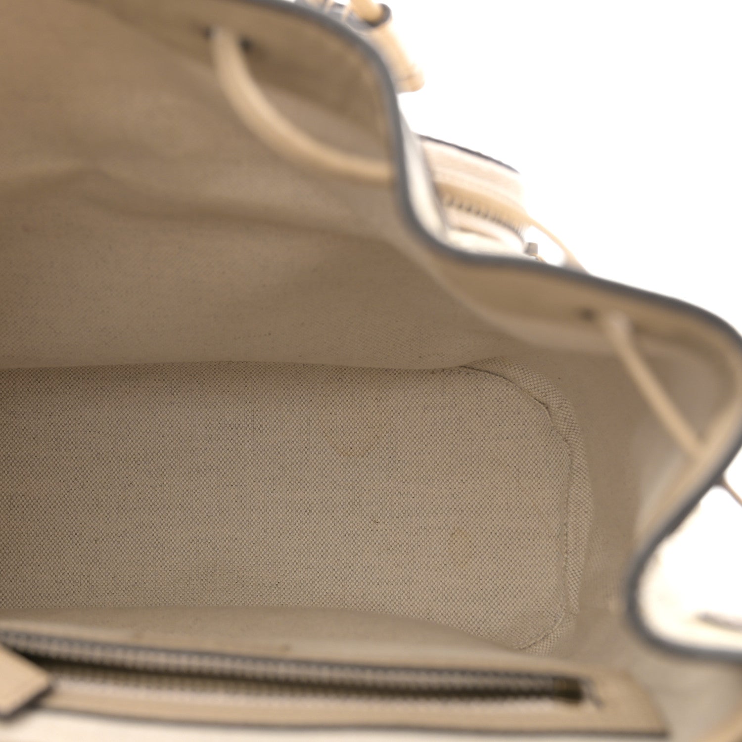 Gucci GG Supreme Monogram Azalea Calfskin Retro Interlocking G Buckle Backpack Beige Mystic White