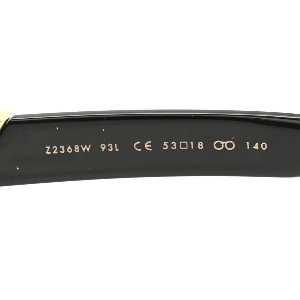 Louis Vuitton Acetate Chamade Lady Sunglasses Z2368W Black
