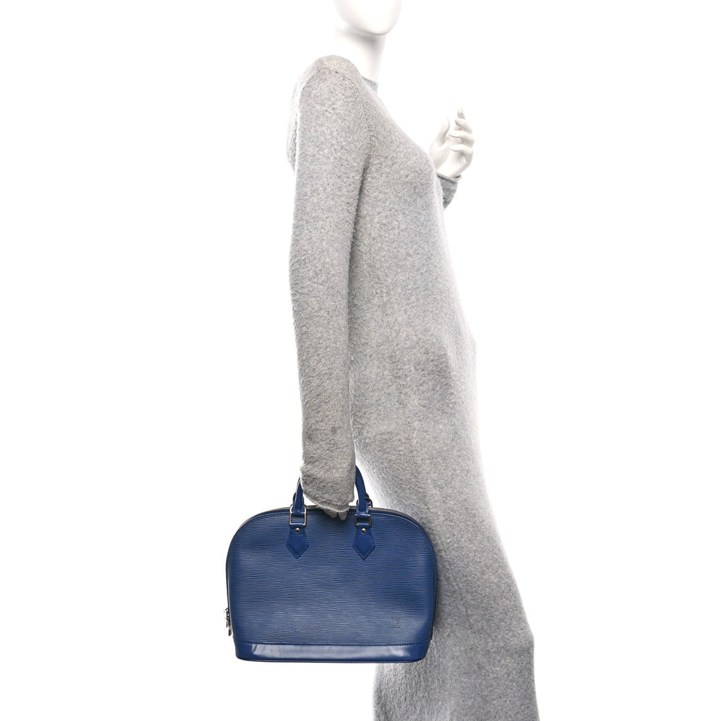 Louis Vuitton Epi Alma PM Indigo