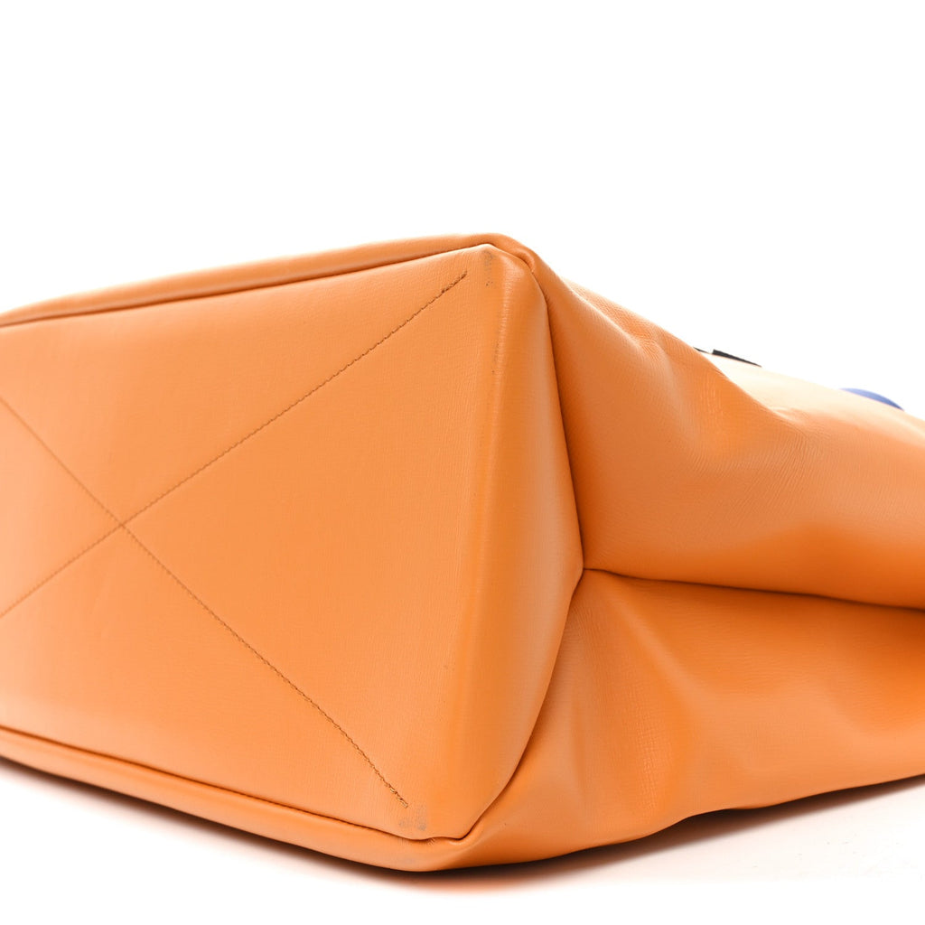 Louis Vuitton Cowhide Shopper Bag MM Safran