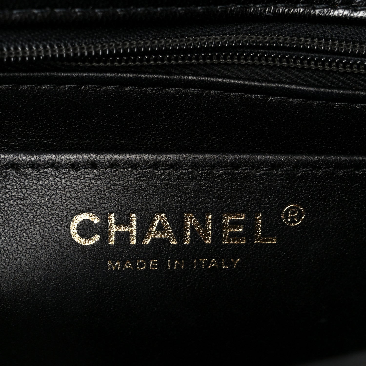 Chanel Lambskin Quilted Small Coco Pop Top Handle Flap So Black
