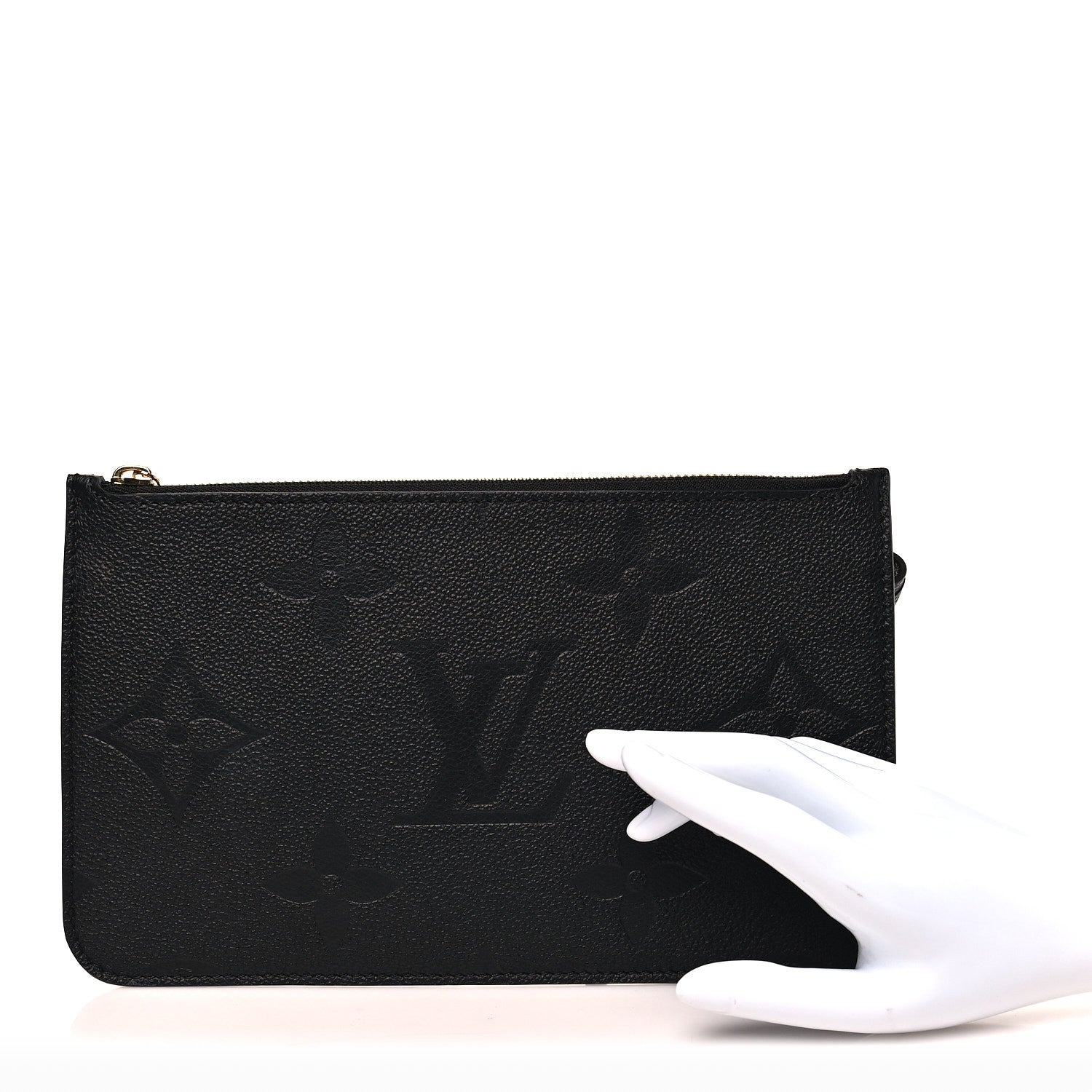 Louis Vuitton Empreinte Monogram Giant Neverfull MM Pochette Black